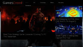 What Gamescreed.net website looked like in 2018 (6 years ago)