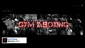 What Gymxboxing.com website looked like in 2018 (6 years ago)