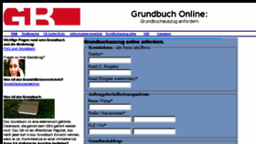 What Grundbuch.co.at website looked like in 2018 (6 years ago)