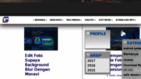 What Gigakarya.com website looked like in 2018 (6 years ago)