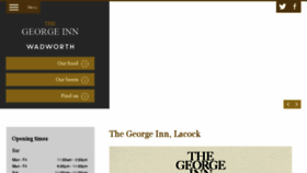 What Georgeinnlacock.co.uk website looked like in 2018 (6 years ago)
