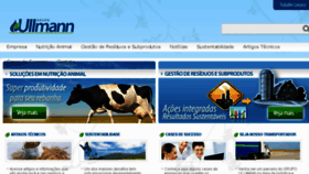 What Grupoullmann.com.br website looked like in 2018 (6 years ago)