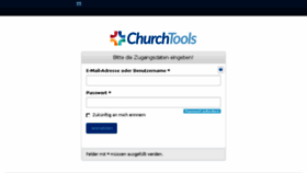 What Gza.church.tools website looked like in 2018 (6 years ago)