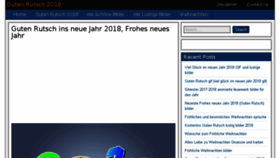 What Gutenrutschinsneuejahr.de website looked like in 2018 (6 years ago)
