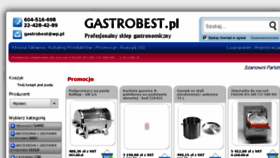 What Gastrobest.pl website looked like in 2018 (6 years ago)