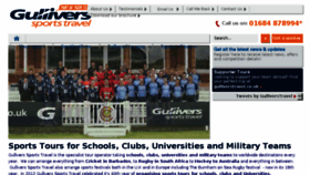 What Gulliverssportstours.co.uk website looked like in 2018 (6 years ago)