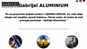 What Gabrijel.com website looked like in 2018 (6 years ago)