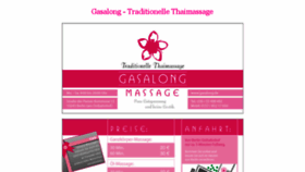 What Gasalong.de website looked like in 2018 (6 years ago)