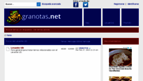 What Granotas.net website looked like in 2018 (6 years ago)