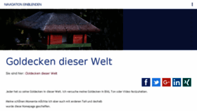 What Goldecken.de website looked like in 2018 (6 years ago)
