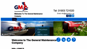 What Genmaint.co.uk website looked like in 2018 (6 years ago)