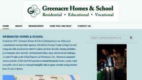 What Greenacrehomes.org website looked like in 2018 (6 years ago)