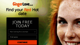 What Gingerlove.co.uk website looked like in 2018 (6 years ago)