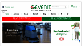 What Gevenit.com website looked like in 2018 (6 years ago)
