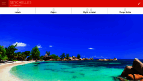 What Go-seychelles.com website looked like in 2018 (6 years ago)