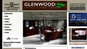 What Glenwoodoffice.com website looked like in 2018 (6 years ago)