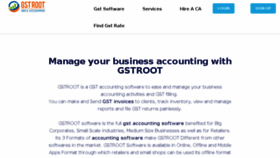 What Gstroot.com website looked like in 2018 (6 years ago)