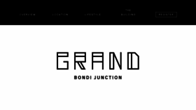 What Grandbondijunction.com.au website looked like in 2018 (6 years ago)