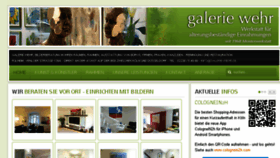 What Galerie-wehr.de website looked like in 2018 (6 years ago)