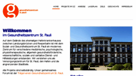What Gzstpauli.de website looked like in 2018 (6 years ago)