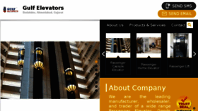 What Gulfelevators.co.in website looked like in 2018 (6 years ago)