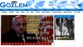 What Gozlemgazetesi.com website looked like in 2018 (6 years ago)