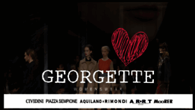 What Georgette.nl website looked like in 2018 (6 years ago)