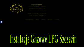 What Gaz-autoserwis.pl website looked like in 2018 (6 years ago)