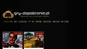 What Gry-dopobrania.pl website looked like in 2018 (6 years ago)