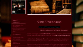 What Geroweishaupt.com website looked like in 2018 (6 years ago)
