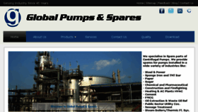 What Globalpumps.in website looked like in 2018 (6 years ago)
