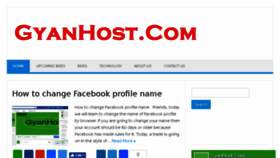 What Gyanhost.com website looked like in 2018 (6 years ago)