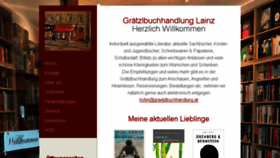 What Graetzlbuchhandlung-lainz.at website looked like in 2018 (6 years ago)
