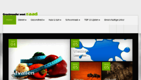 What Grootmoederweetraad.com website looked like in 2018 (6 years ago)