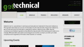 What Gettechnicalinc.com website looked like in 2018 (6 years ago)