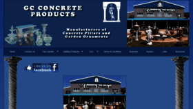 What Gcconcrete.co.za website looked like in 2018 (7 years ago)