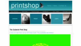 What Goderichprintshop.com website looked like in 2018 (6 years ago)