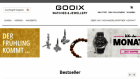What Gooix.com website looked like in 2018 (6 years ago)