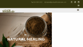 What Godsgiftbotanicals.com website looked like in 2018 (6 years ago)