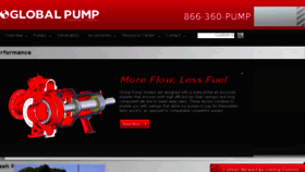 What Globalpump.com website looked like in 2018 (7 years ago)