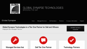 What Globalsynapse.co.za website looked like in 2018 (6 years ago)