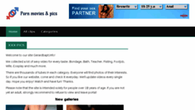 What Gerardbapt.info website looked like in 2018 (8 years ago)