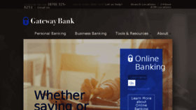 What Gatewaybank.bank website looked like in 2018 (6 years ago)