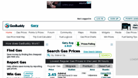 What Garygasprices.com website looked like in 2018 (6 years ago)