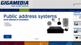 What Gigamedia.net website looked like in 2018 (6 years ago)