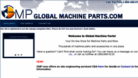 What Globalmachineparts.com website looked like in 2018 (6 years ago)