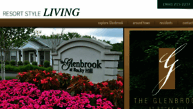 What Glenbrook-apts.com website looked like in 2018 (6 years ago)