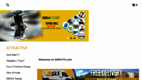 What Gsmkits.com website looked like in 2018 (6 years ago)