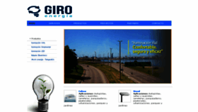 What Giroenergia.cl website looked like in 2018 (7 years ago)
