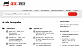 What Geek-week.net website looked like in 2018 (6 years ago)